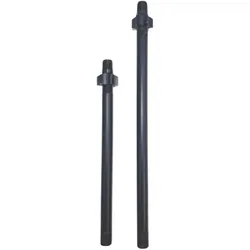 Verstellbare Teleskop-Röhrchen optional mit Winkel und T-Stück für PE-Rohr (Verstellbare Teleskop-Röhrchen: Verstellbare Teleskop-Röhrchen 40cm + 36,5cm)