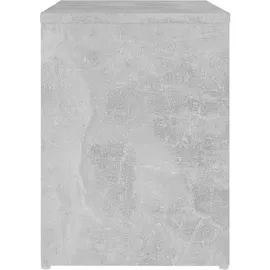vidaXL Nachtschrank Betongrau 40 x 30 x 40 cm Grau