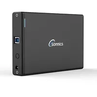 Sonnics 3TB Schwarz Desktop Externe Festplatte USB 3.0 High Speed für Xbox One / PS4