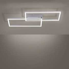 just light. JustLight LED Deckenleuchte Iven 60,5 x 32,5 cm dimmbar
