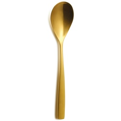 Comas Gold Dessertlöffel Model Bcn Satin Gold X 12 Stück