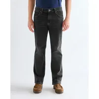 Wrangler Bootcut Jeans Schwarz 38