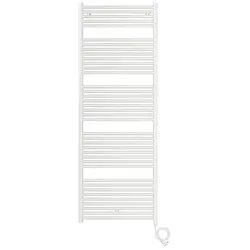 Zehnder Design-Handtuchwärmer „Zeno“ 60 × 118,4 cm in Traffic Black (RAL 9017)