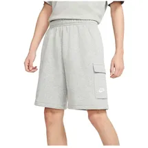 Nike Sportswear Club Herren-Cargoshorts Dark Grey Heather/Matte Silver/White M
