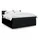 vidaXL Boxspringbett 180 x 200 cm Schwarz