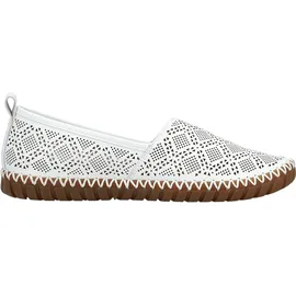 Rieker Slipper Damen Weiß 36