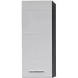 trendteam Bad-Hängeschrank LineSkinBD Weiß 30 cm