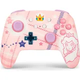 PowerA Enhanced Wireless Controller für Nintendo Switch Princess Peach Plaid