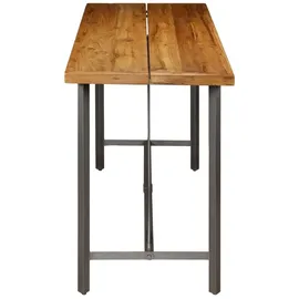 vidaXL Bartisch Recyceltes Massivholz Teak 150 x 70 x 106 cm