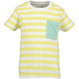 BLUE SEVEN - T-Shirt Fresh gestreift in weiß/gelb, Gr.110,