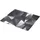 endorfy Crystal Black L Gaming-Mauspad – schwarz/grau