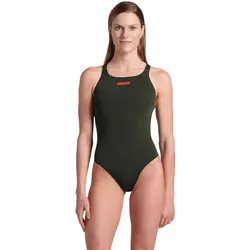 Arena Badeanzug Team Swim Pro Solid Dunkles Salbei XS