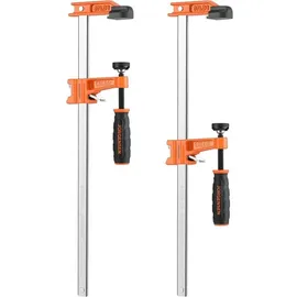 luxuskollektion Schraubzwinge 2-tlg. Stahl 300 mm bunt
