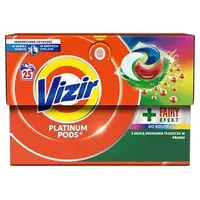 Vizir Platinum PODS Farbe + Feeneffekt Waschkapseln, 25 Waschgänge, 530g
