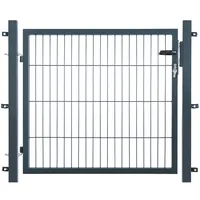 Arvotec Gartentor 120 x 80 cm Grau/Metall
