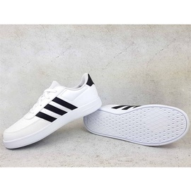 adidas Unisex Sneaker, low Breaknet 2.0 K weiß/schwarz