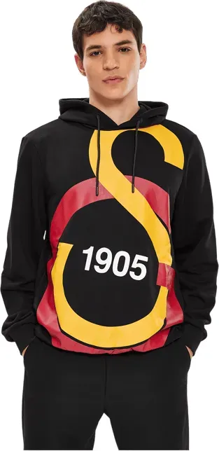 Galatasaray Istanbul Big Logo Sweatshirt Schwarz