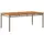 vidaXL Gartentisch 180 x 90 x 75 cm Grau