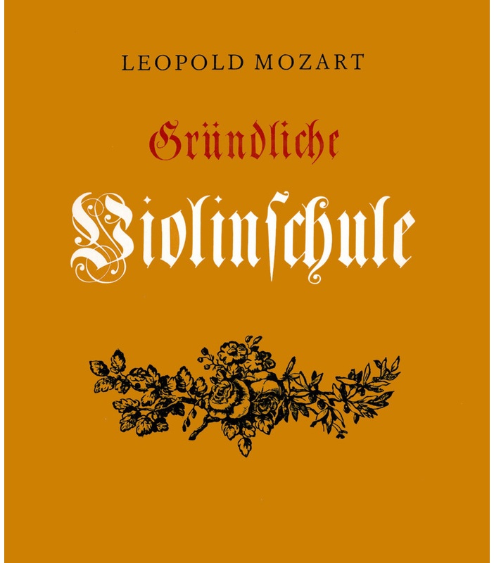 Gründliche Violinschule - Leopold Mozart, Leinen