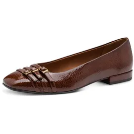 TAMARIS Damen Ballerina Vegan braun 39