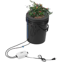 Vevor DWC Hydroponics Grow System, Hydroponisches Anbausystem mit Top-Drip-Kit,