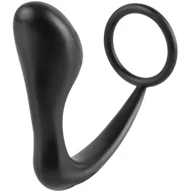 analfantasy collection Ass-Gasm Cockring Plug, 10,5 cm, schwarz