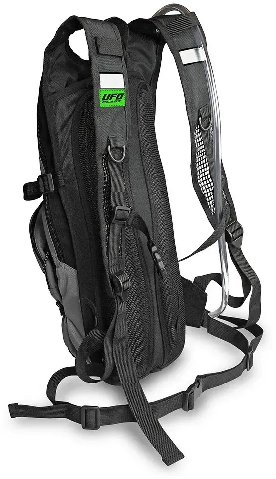 Ufo Legion Trinkrucksack - Black / Green - One Size