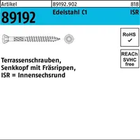 Hörger & Geßler Terrassenschraube R 89192 5 x 40/26 200 Stück