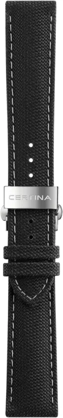 Certina - Ds Vision Stoffband  Schwarz 20/18mm. C604023693