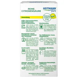 Heitmann Pure Reine Citronensäure 350 g