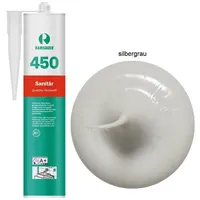 Ramsauer 450 Sanitär Silikon 310 ml silbergrau