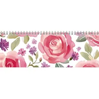 Zettler Tisch-Querkalender Style Rosen 2026 - Büro-Planer 29,7x10,5 cm