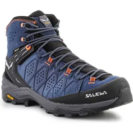 Salewa Alp Trainer 2 Mid GTX Herren dark denim/fluo orange 42,5