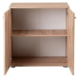 calitan furniture SOLO 71 x 76 cm Artisan Eiche Dekor / Braun