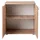 calitan furniture SOLO 71 x 76 cm Artisan Eiche Dekor / Braun