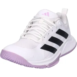 adidas Court Team Bounce 2.0 Damen Cloud White/Core Black/Powder Plum 38 2/3