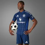 adidas Manchester United Auswärtstrikot Authentic 2024/25 Herren Gr. L