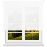 Wellhome Lichtdurchlässiger Rollo 160 x 175 cm weiß