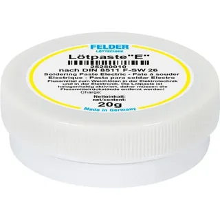Felder ISO-Flux E\ Lötpaste Inhalt 20 g