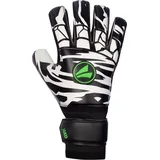 Jako Animal Basic Protection Regular-Cut Torwarthandschuhe mit Fingerschutz 810 schwarz/weiß/neongrün 5