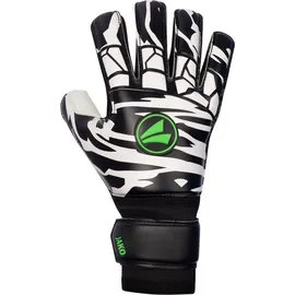 Jako Animal Basic Protection Regular-Cut Torwarthandschuhe mit Fingerschutz 810 schwarz/weiß/neongrün 5