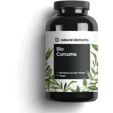 Bio Curcuma mit schwarzem Pfeffer – 240 Kapseln – 4350mg Bio-Curcuma (Kurkuma) pro Tagesdosis – mit Curcumin & Piperin – hochdosiert, vegan – in Deutschland produziert & laborgeprüft 240 St