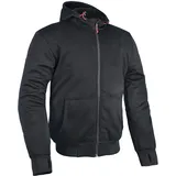 Oxford Super Hoodie 2.0 Motorrad Hoodie Schwarz L
