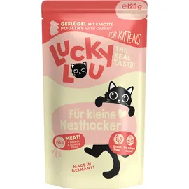 lucky lou Kitten mit Geflügel 16 x 125 g