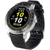 Asus VivoWatch 5 BT 40 mm Kunststoffgehäuse schwarz Lederarmband schwarz One Size