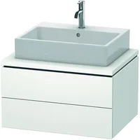 Duravit L-Cube Waschtischunterschrank, 2 Auszüge, LC581601818,