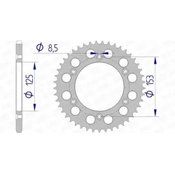 AFAM Ultraleichte Aluminiumkrone 11212 - 520