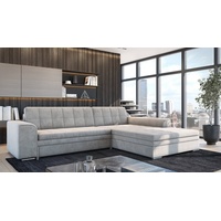 Fun Möbel Ecksofa Sofa SARRA mit Schlaffunktion Stoff Fresh