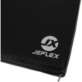 JEFlex Turnmatte 100 x 70 x 8 cm SCHWARZ/GRAU Weichbodenmatte - schwarz
