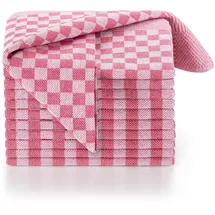 Blumtal Geschirrtuch, Rot, Textil, Kariert, Quadratisch, 50x70 cm, Oeko-Tex®, Kochen, Geschirrtücher - Schürzen, Geschirrtücher